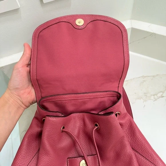 NEW Coach Elle backpack in Rosewood pink - Picture 8 of 15